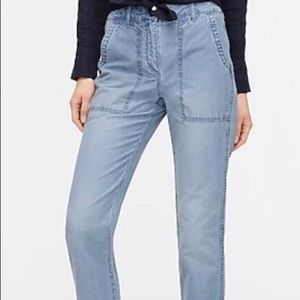 J Crew Indigo straight leg jeans